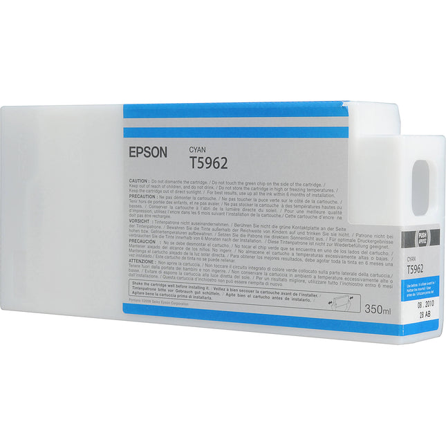 Cartucho de tinta Epson T596200 Cyan UltraChrome HDR 350 mL para impresoras Stylus Pro 7890 9900