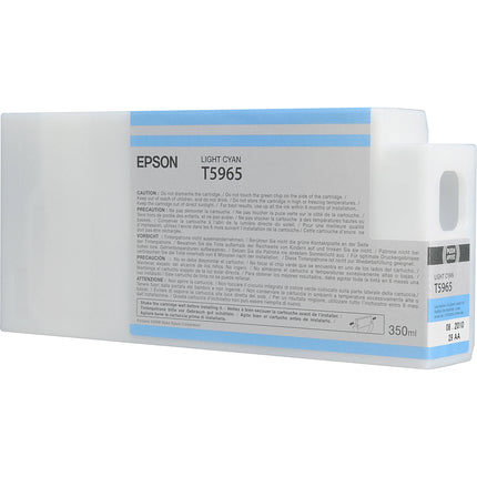 Cartucho de tinta Epson T596500 Light Cyan UltraChrome HDR 350 mL para Stylus Pro 7890 7900 9890 9900