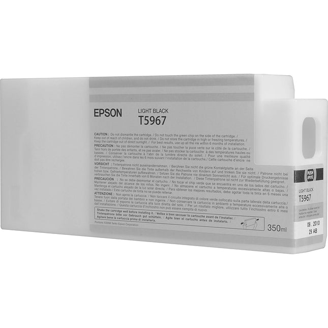 Epson T596700 Cartucho de Tinta Negro Claro 350 ml UltraChrome HDR para Stylus Pro 7890 7900 9890 9900