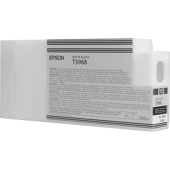 Epson T596800 Cartucho de tinta negro mate UltraChrome HDR 350 mL para Stylus Pro 7890 7900 9890 9900