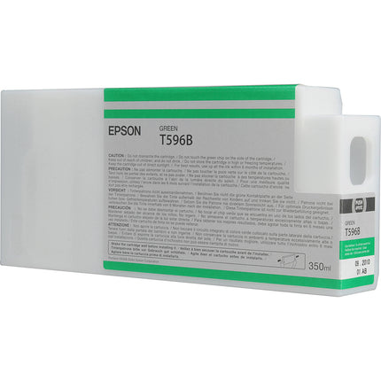 Cartucho de Tinta Epson T596B00 Verde UltraChrome HDR 350 mL para Impresoras Stylus Pro 7900 9900