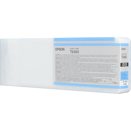 Epson T636500 Cartucho de Tinta Light Cyan UltraChrome HDR 700 mL para Stylus Pro 7890 9900