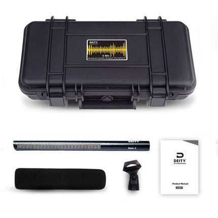 Deity Microphones S-Mic 2 Micrófono Shotgun Resistente a Humedad con Estuche Impermeable