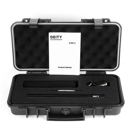 Deity Microphones S-Mic 2 Micrófono Shotgun Resistente a Humedad con Estuche Impermeable