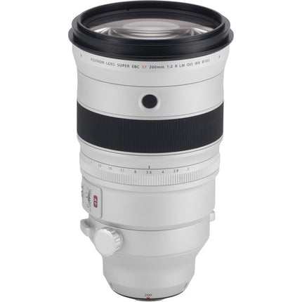 Objetivo FUJIFILM XF 200mm f/2 R LM OIS WR Teleobjetivo 305mm f2 a f22 con Teleconvertidor 1.4x y Filtro UV 105mm