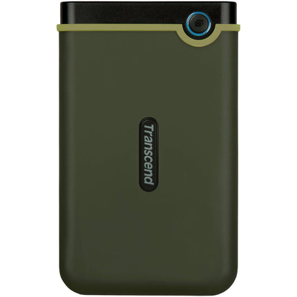 Transcend 1TB StoreJet 25M3 Disco Duro Portátil USB 3.2 Gen 1 Verde Militar