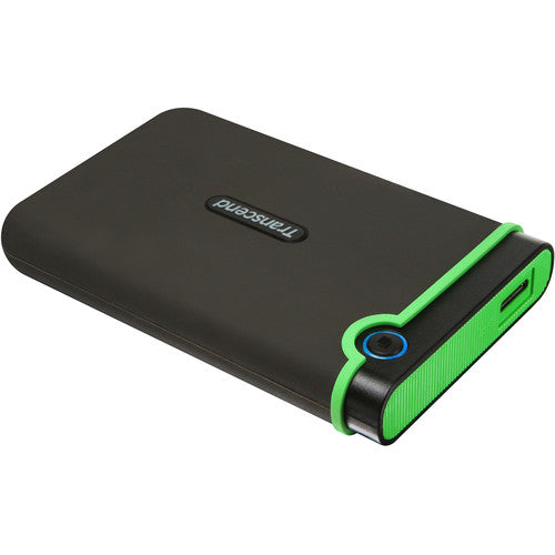 Transcend 1TB StoreJet 25M3 Disco Duro Portátil USB 3.2 Gen 1 Verde Militar
