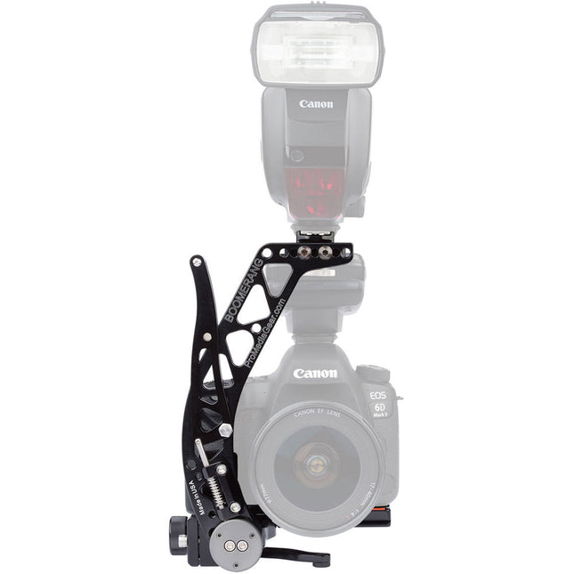 ProMediaGear BBX2 Soporte de Flash con Placa QR Universal Rotación 90°