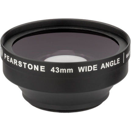 Pearstone DVP-WA07-43 Lente Gran Angular 0.7x Para Filtro 43mm 30% Más Ancho