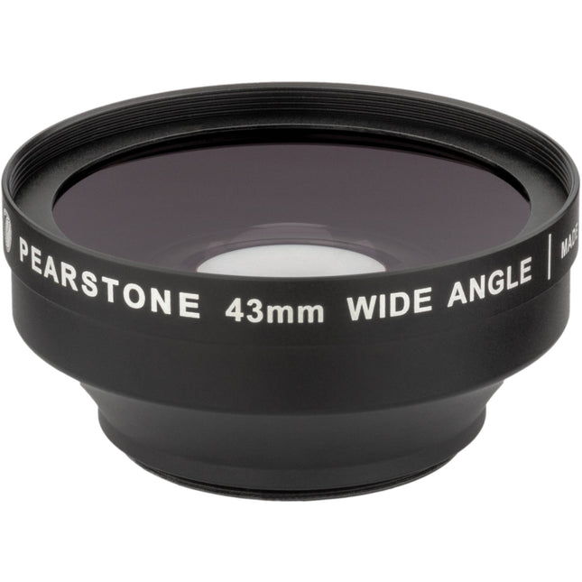 Pearstone DVP-WA07-43 Lente Gran Angular 0.7x Para Filtro 43mm 30% Más Ancho