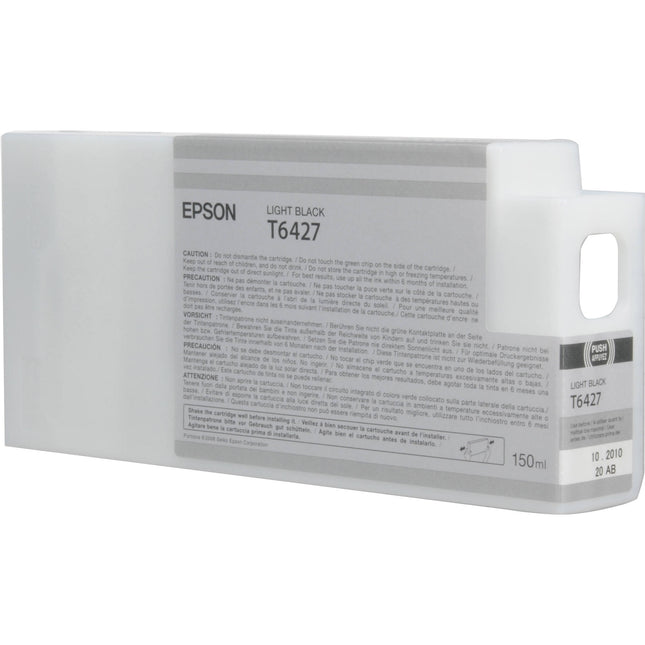 Epson T642700 Cartucho de Tinta Light Black UltraChrome HDR 150 mL para Stylus Pro 7890 7900 9890 9900