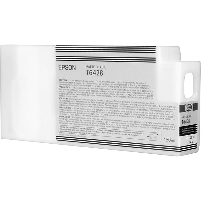 Epson T642800 cartucho tinta ultrachrome HDR negro mate 150mL para Stylus Pro 7900 9900