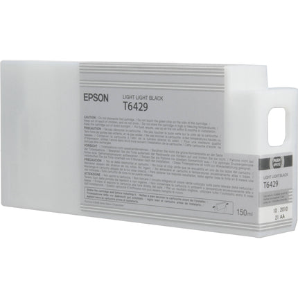 Epson T642900 Cartucho de Tinta Light Light Black UltraChrome HDR 150 mL para Impressoras Stylus Pro 7890 7900 9890 9900