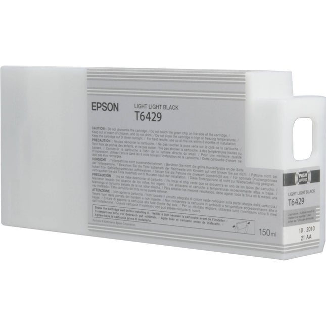 Epson T642900 Cartucho de Tinta Light Light Black UltraChrome HDR 150 mL para Impressoras Stylus Pro 7890 7900 9890 9900