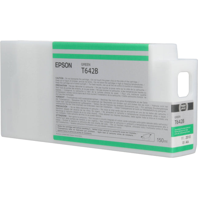 Epson T642B00 Cartucho de Tinta Verde UltraChrome HDR 150 mL para Stylus Pro 7900 9900