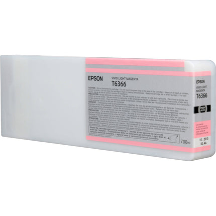 Epson T636600 Cartucho de Tinta Vivid Light Magenta 700 mL para Stylus Pro 7890 7900 9890 9900