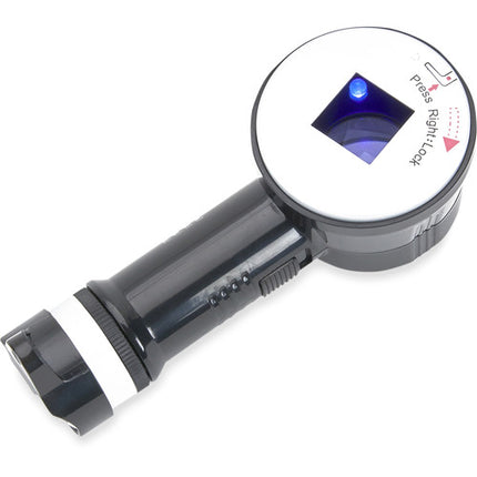 Carson CP-45 MeasureLoupe Lupa de Medición 11.5x con Iluminación LED UV y Estuche Protector