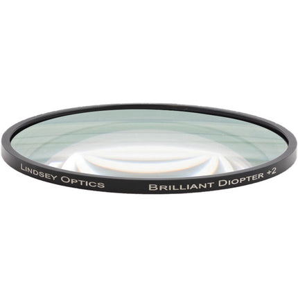 Lindsey Optics Dioptría de Inserción Redonda 138mm +2 Multicapa Antirreflejo