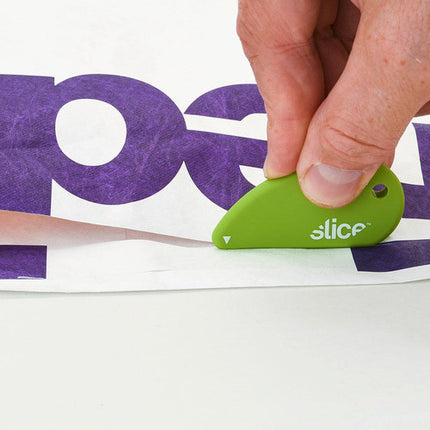Slice 00200 Cutter de Seguridad con hoja microcerámica antideslizante y diseño ambidiestro