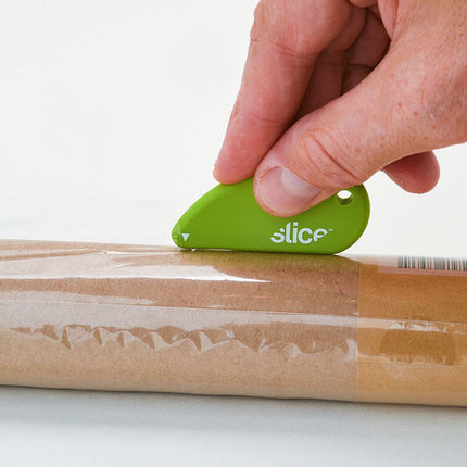 Slice 00200 Cutter de Seguridad con hoja microcerámica antideslizante y diseño ambidiestro