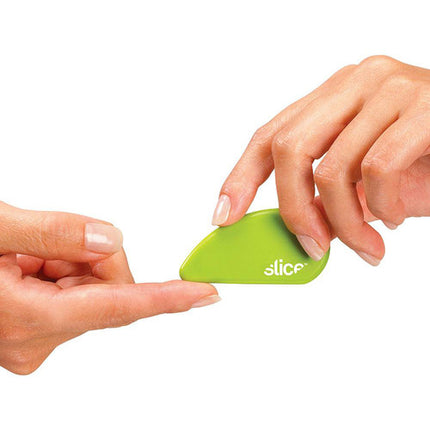 Slice 00200 Cutter de Seguridad con hoja microcerámica antideslizante y diseño ambidiestro