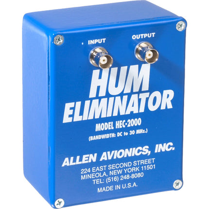Allen Avionics HEC-2000 Eliminador de Zumbido de Video con Garantía 1 Año