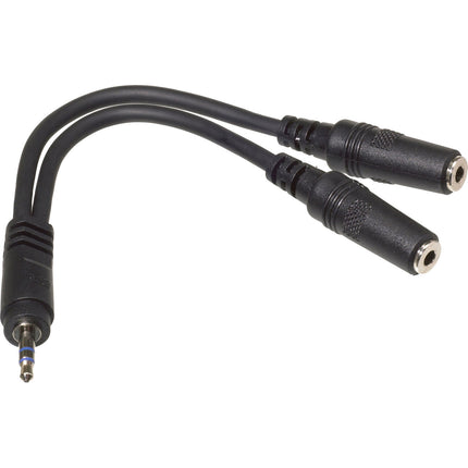 Comprehensive Cable Adaptador Estéreo 3.5mm Macho a 2 Hembras 15cm Garantía Limitada