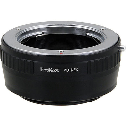 FotodioX Adaptador de Montura para Lente Minolta SR MD MC a Sony E con Enfoque Infinito y Construcción de Aluminio Anodizado