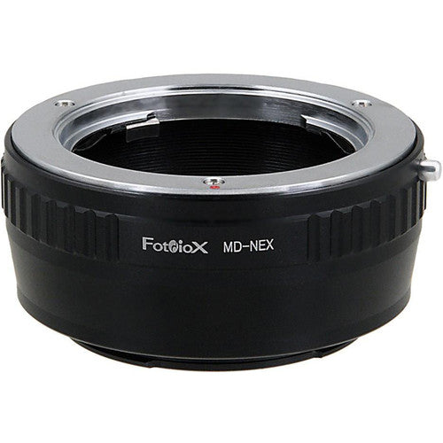 FotodioX Adaptador de Montura para Lente Minolta SR MD MC a Sony E con Enfoque Infinito y Construcción de Aluminio Anodizado