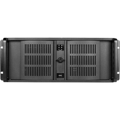 iStarUSA D Storm Series Chasis Rackmount 4 RU Compacto Negro