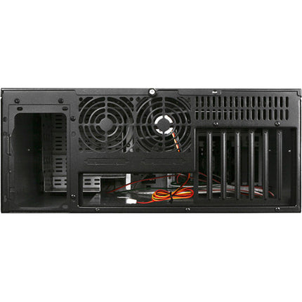 iStarUSA D Storm Series Chasis Rackmount 4 RU Compacto Negro