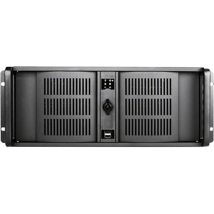 iStarUSA D-400-6 Rackmount 4U Compact Estilo Negro con Hardware de Instalación