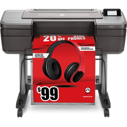 HP DesignJet Z6 Impresora 24 pulgadas 2400 x 1200 dpi 720 ft²/h con Soporte y Tolva