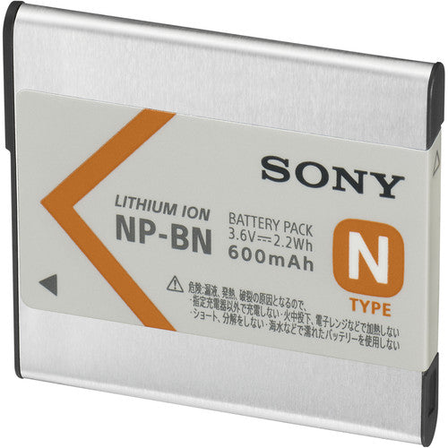 Batería Recargable Sony NP-BN N-Series para Cámaras 3.6V 600mAh Compatible BCTRX BCTRV