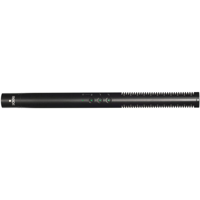RODE NTG4+ Micrófono Shotgun para Cine TV Documentales con Filtro Low-Cut 75 Hz y Batería Interna