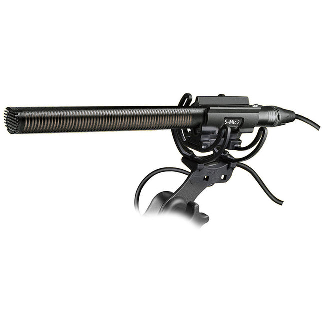 Deity Microphones S-Mic 2 Micrófono Shotgun Resistente a la Humedad con Empuñadura y Windjammer