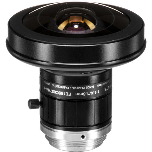 Fujinon FE185C057HA-1 Lente ojo de pez 1.8mm F1.4 para cámaras 5MP