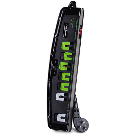 CyberPower Regleta Avanzada 7 Enchufes Protección 2100 Julios 15A