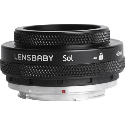 Lensbaby Sol 45mm f/3.5 para cámaras Canon EF objetivo metal tiltable 0-8.5°