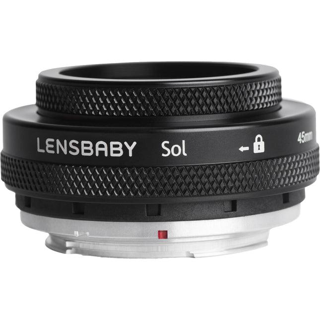 Lensbaby Sol 45mm f/3.5 para cámaras Canon EF objetivo metal tiltable 0-8.5°