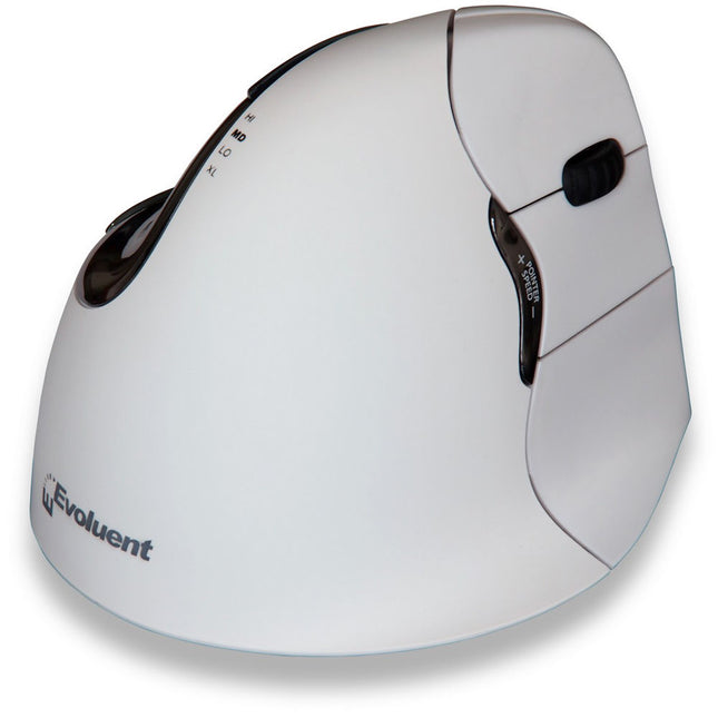 Evoluent VerticalMouse 4 Bluetooth para Mac Mouse Vertical Dcho Batería AA
