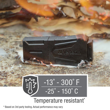 Verbatim 64GB USB Flash Drive ToughMAX Resistente Agua y Golpes