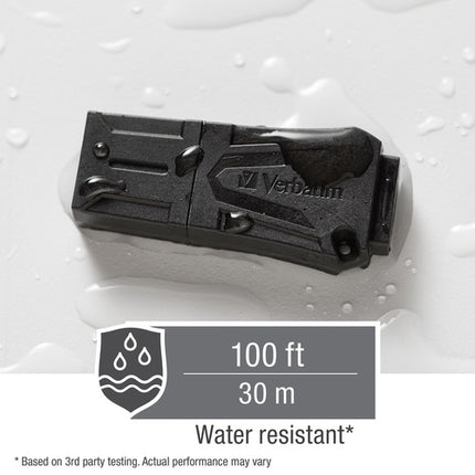 Verbatim 64GB USB Flash Drive ToughMAX Resistente Agua y Golpes