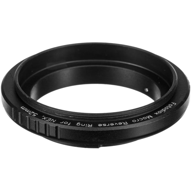 FotodioX Adaptador Macro Invertido 52mm Anodizado para Sony E-Mount