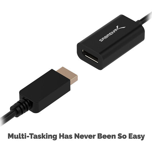 Sabrent Adaptador USB 3.1 Tipo-C a DisplayPort con Resolución 4K UHD