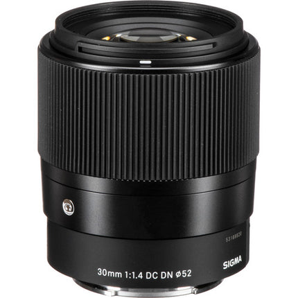 Sigma 30mm f1.4 DC DN Lente para Sony E Apertura f1.4 y motor AF silencioso
