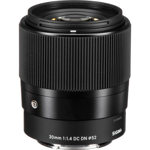 Sigma 30mm f1.4 DC DN Lente para Sony E Apertura f1.4 y motor AF silencioso