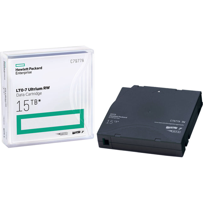 Hewlett Packard Enterprises Cartucho de Datos LTO-7 Ultrium 15TB 700MB s