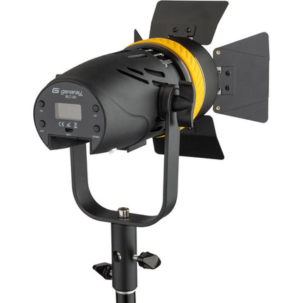 Genaray Torpedo Kit de Iluminación LED Portátil 3 Luces 24x24 Softbox 8 pies trípode