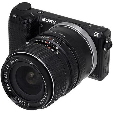 FotodioX Adaptador de Montura Pentax K a Sony E Anodizado Aluminio